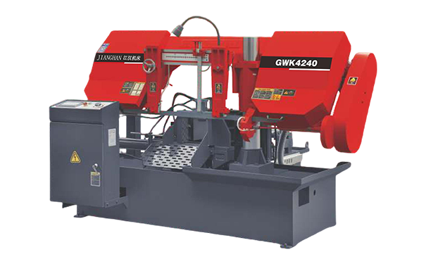 竟陵街道GWK4240数控双柱卧式带锯床