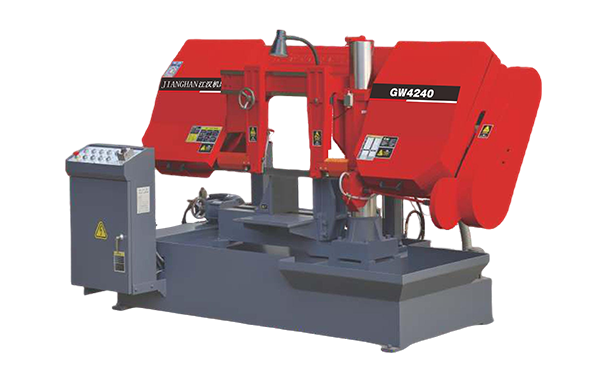 竟陵街道GW4240双柱卧式带锯床
