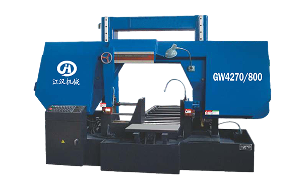 竟陵街道GW4270/800双柱龙门卧式带锯床